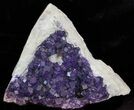 Purple, Cubic Fluorite Plate - Cave-in-Rock (Special Price) #35710-5